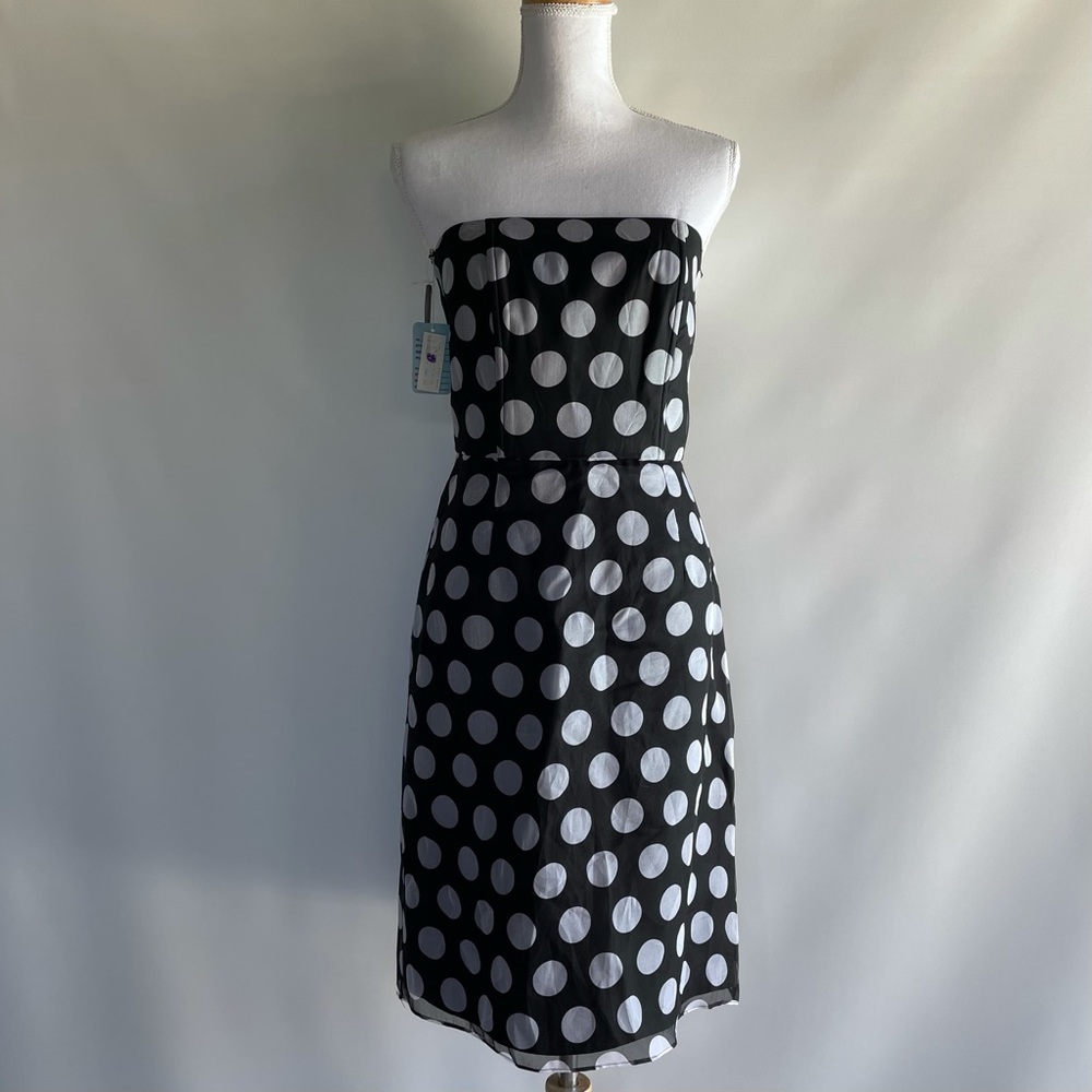 NWT Shani Strapless Dress with Shawl - sz 4